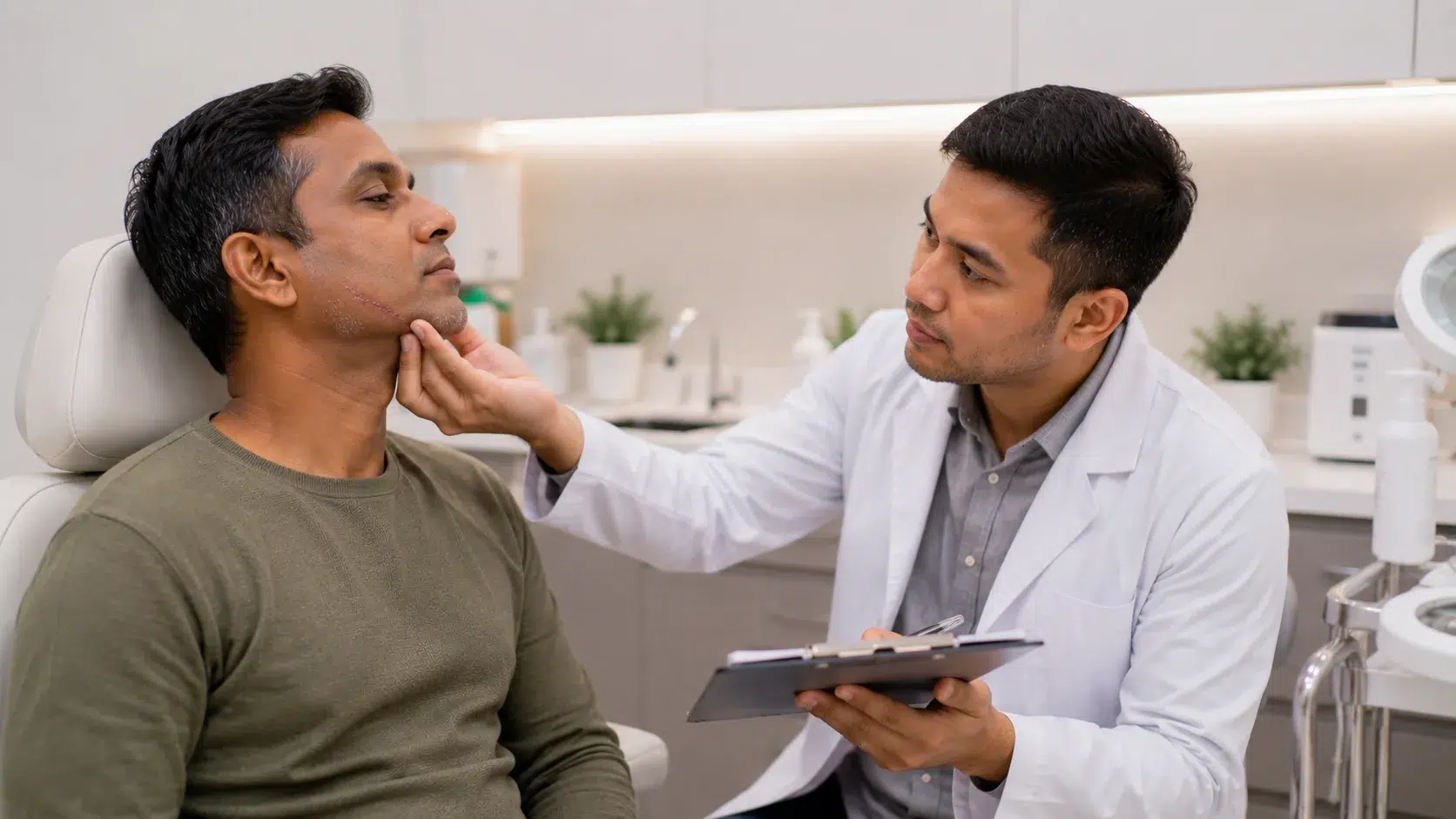 Dermatologist-led scar treatment assessment and consultation at WeCare Clinic Kuala Lumpur